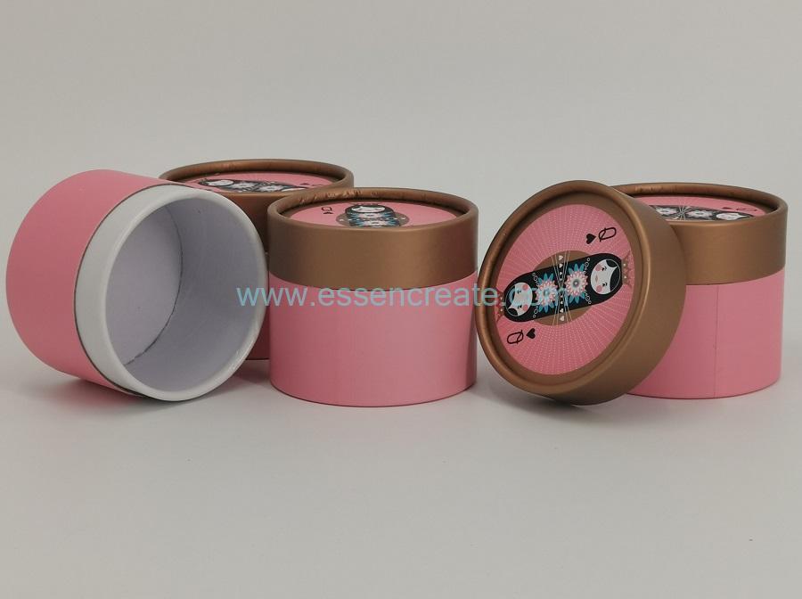 Moon Cakes Packaging Cylinder Tube Cardboard Box Supplier