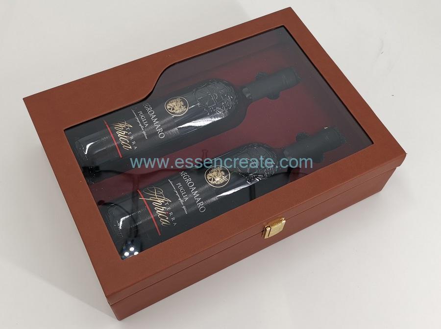 Cosmetic Packing Leather Box
