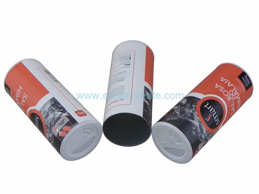 Salt Packaging Shaker Paper Tube 