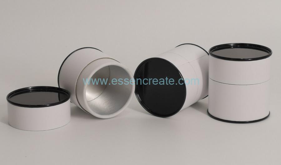 Paper Tube with Black Tin