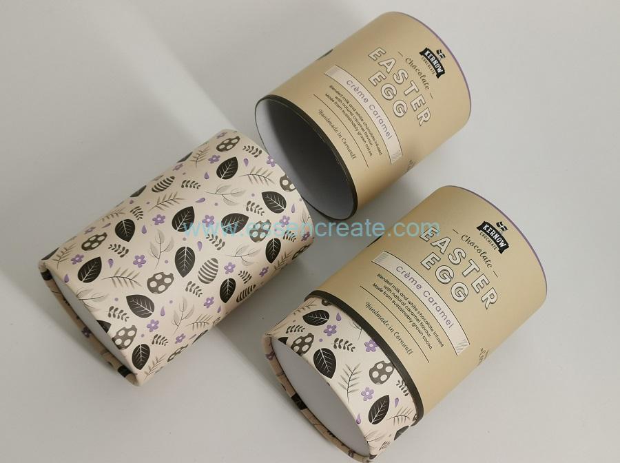 Crimping Round Chocolate Paper Cans