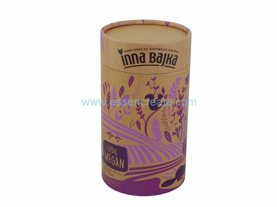 Round Paper Canister