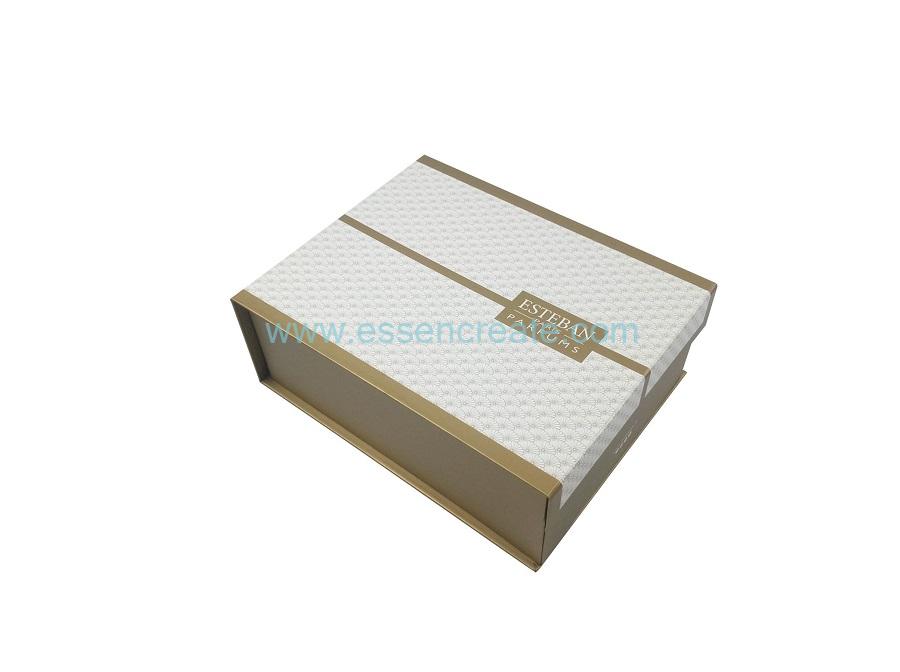 Flip Type Collapsible Perfume Packaging Paper Gift Box