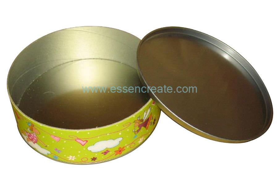 Biscuits Packaging Round Box