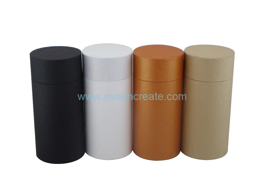 Flat Edge Lid Paper Canister
