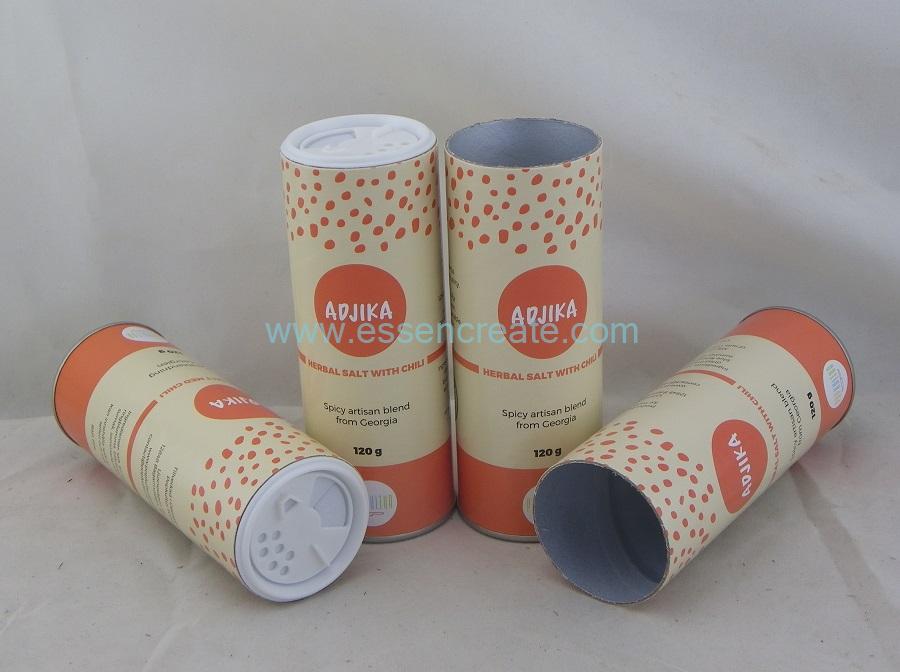 Cylinder Paper Shaker Tube