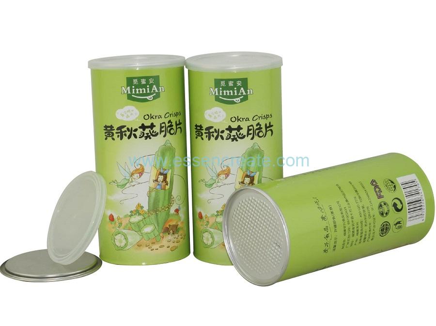 Custom Paper Cans Packaging