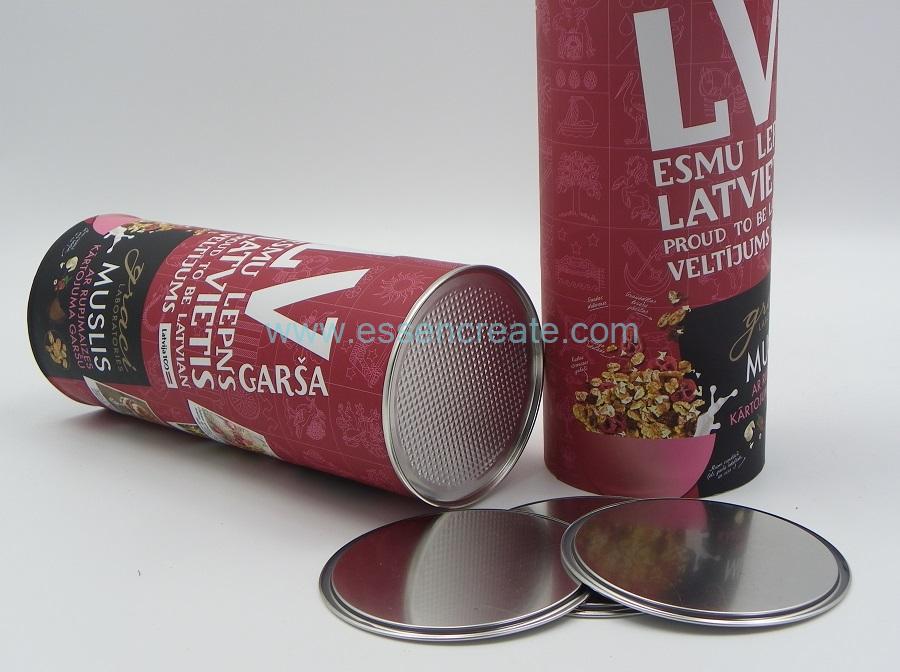 Cornmeal Packaging Paper Canister