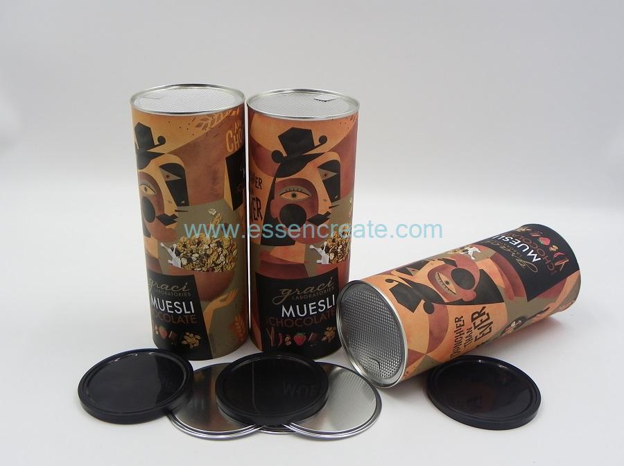 Mixed Grain Rice Packaging Paper Canister