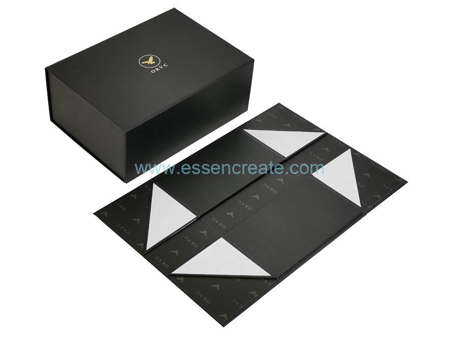 Folding Wine Glass Packaging Magnetic Box