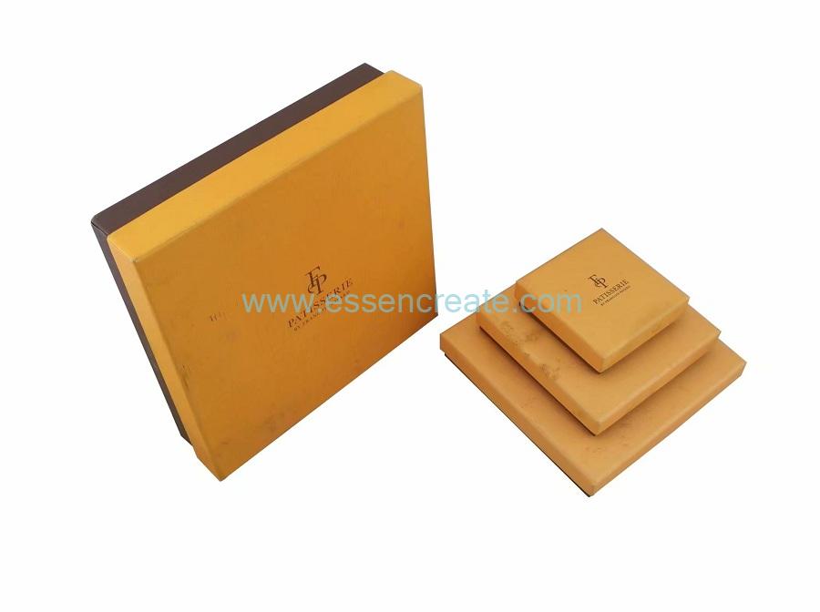 Chocolate Use and Paper Material Decorative Christmas Gift Boxes