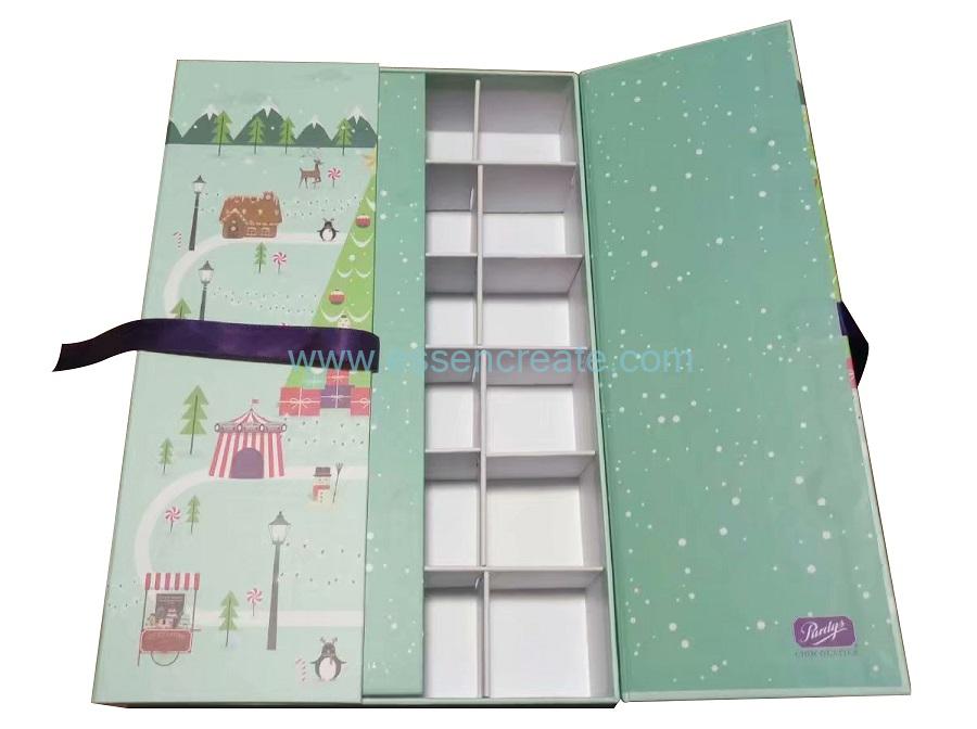 Gift Box with 24 Divider Grids 