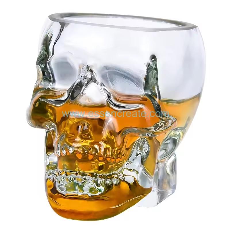 Crystal Vodka Skull Shot Cup