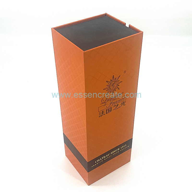 Factory Custom Production for Wine, Whiskey, and Liquor Packaging Boxes