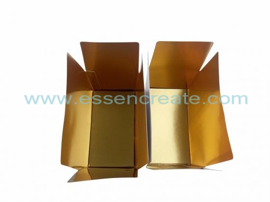 Gold Cardboard Folding Box