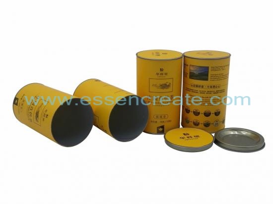 Round Tea Packaging Canister