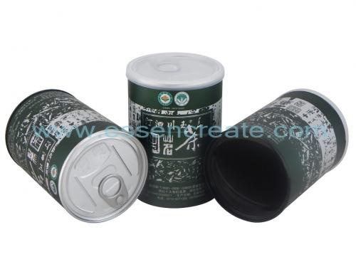Tea Paper Cans with EOE
