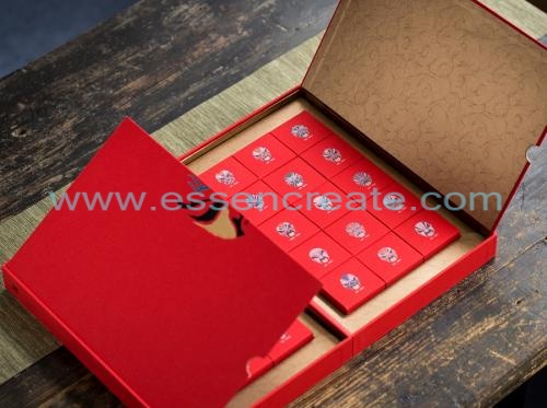 folio bookshape κουτί για τη συσκευασία τσαγιού