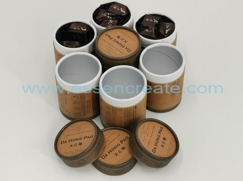 Da Hong Pao Rock Tea Packaging Paper Cans