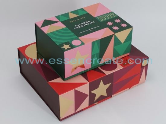 Folding Christmas Chocolate Packing Gift Box