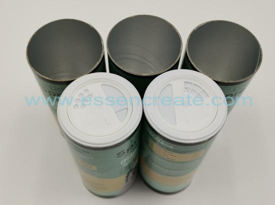 Aluminum Foil Liner Shaker Paper Cans