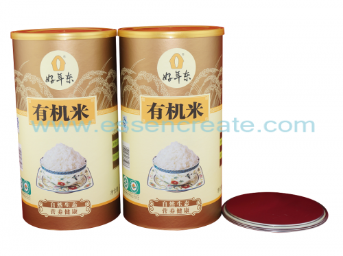 Rice Packaging Paper Cans