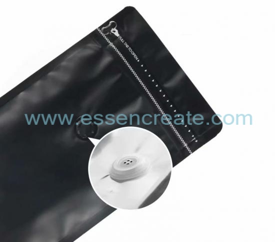 Aluminum Foil Stand Up Pouch with Valve