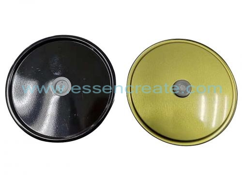 Metal Tinplate Round Lids with One-way Degassing Valve
