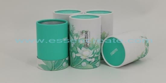 Pearl Tea Round Paper Can Packaging