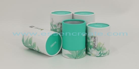 Pearl Tea Round Paper Can Packaging