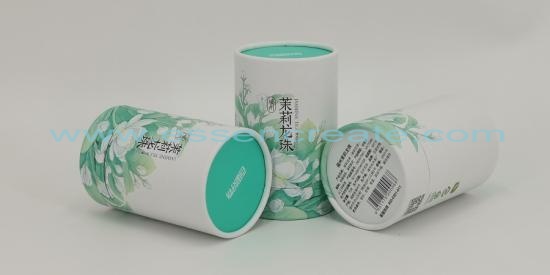 Pearl Tea Round Paper Can Packaging