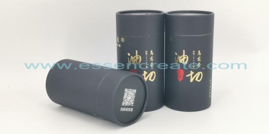 Oolong Tea Round Paper Can Packaging