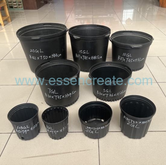 Πλαστικές γλάστρες Δοχείο HDPE φυτώριο δέντρων