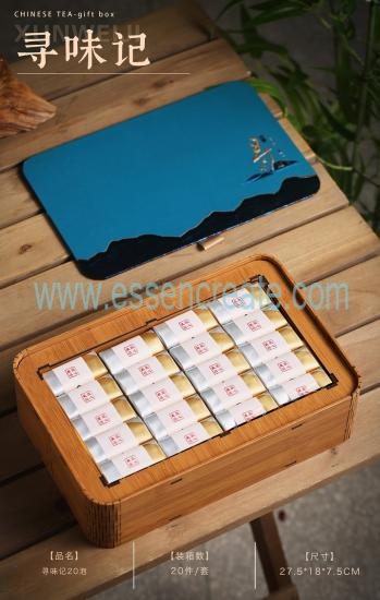  Custom bamboo tea box