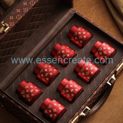 Custom Leather Tea Packaging