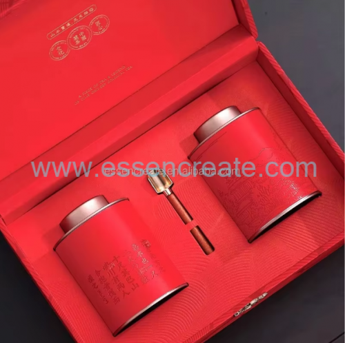 Custom Leather Tea Packaging