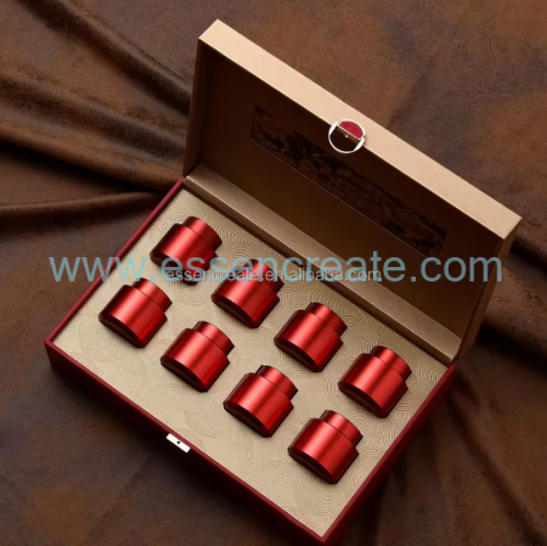 Custom Leather Tea Packaging