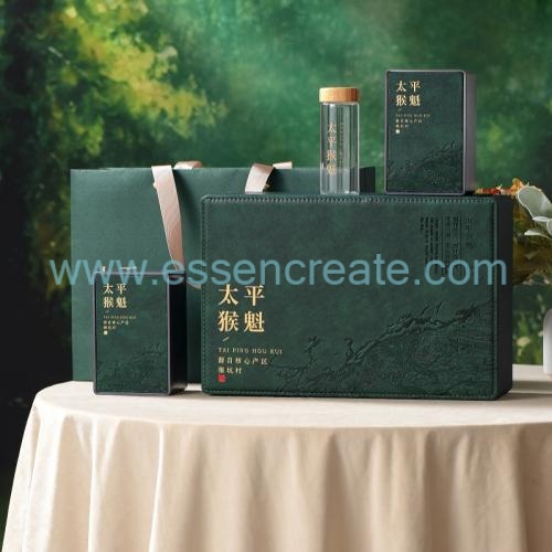Custom Leather Tea Packaging Box
